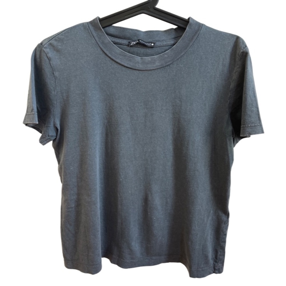 Zara Cropped T Shirt